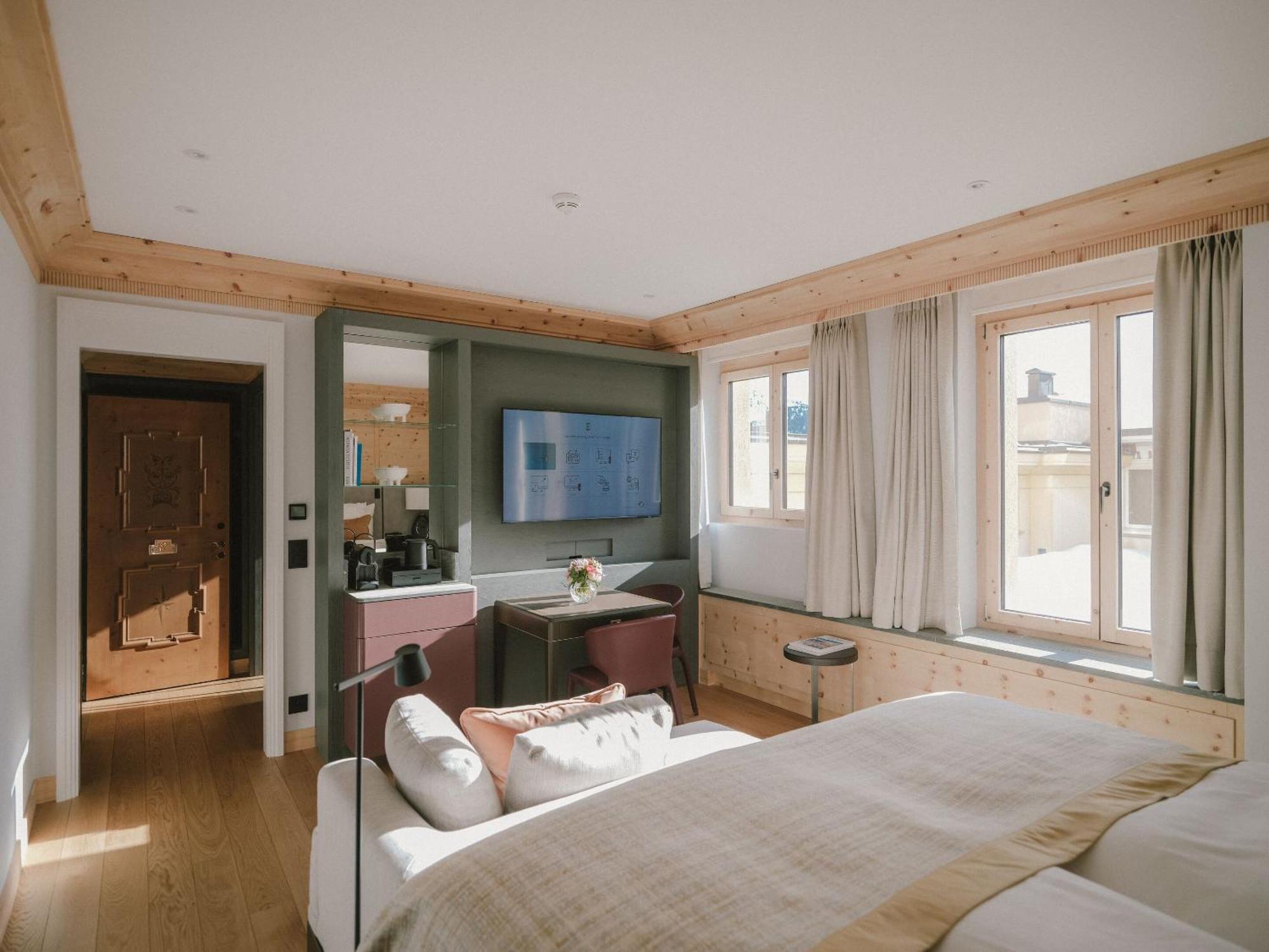 Kulm Hotel São Moritz Exterior foto