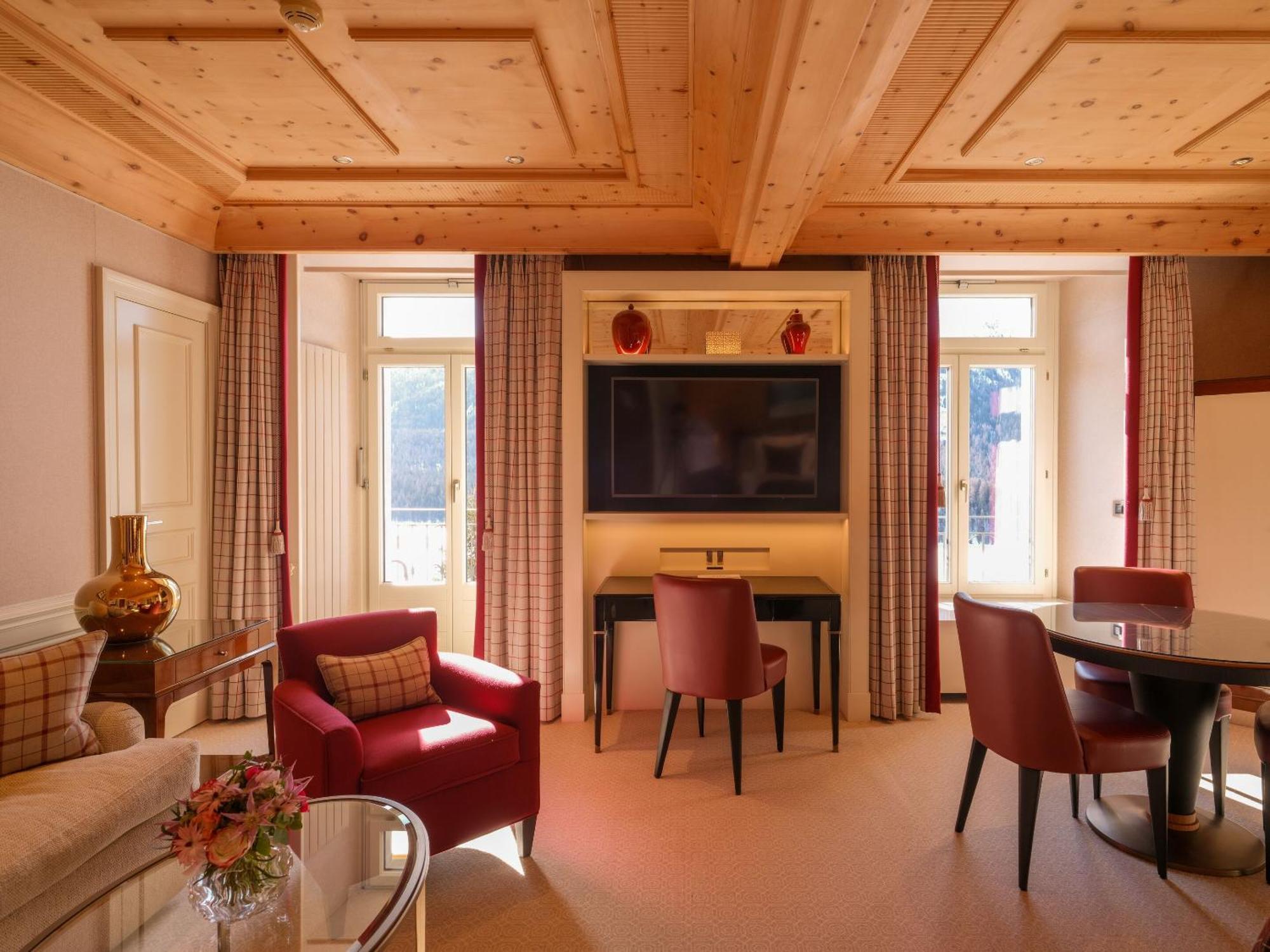 Kulm Hotel São Moritz Exterior foto