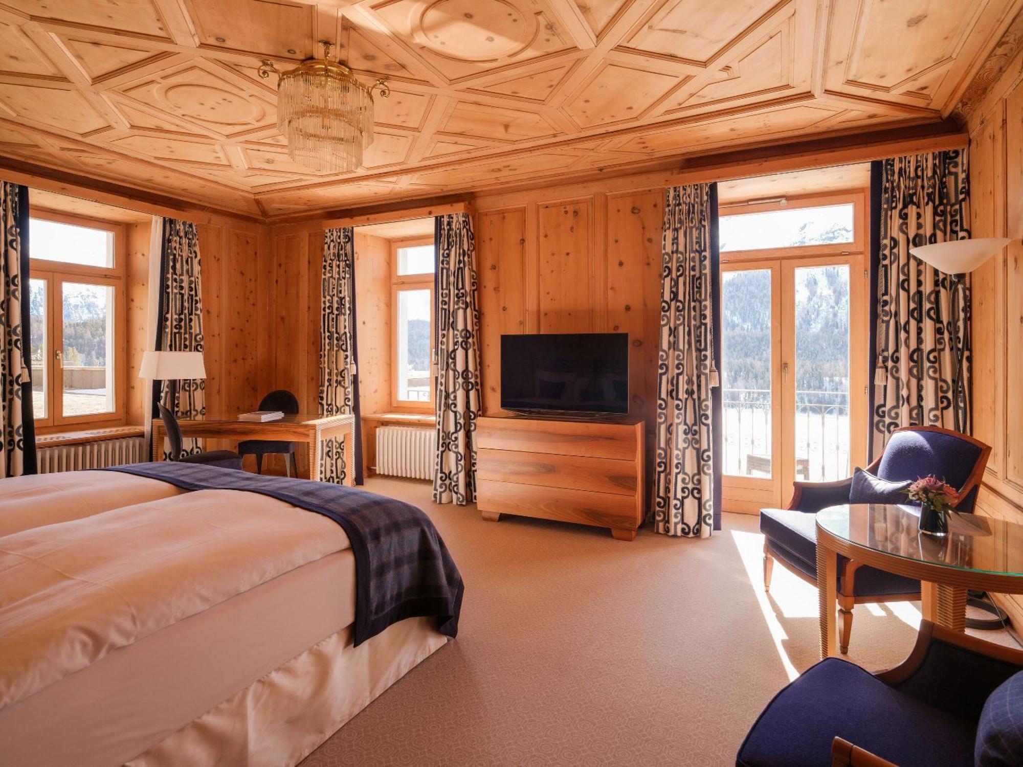 Kulm Hotel São Moritz Exterior foto