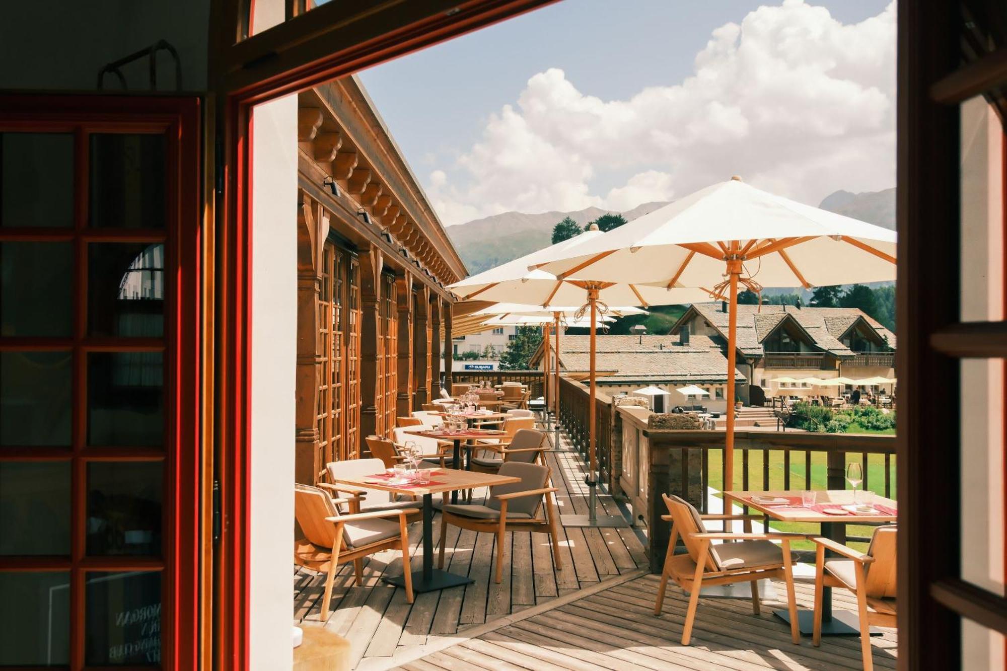 Kulm Hotel São Moritz Exterior foto