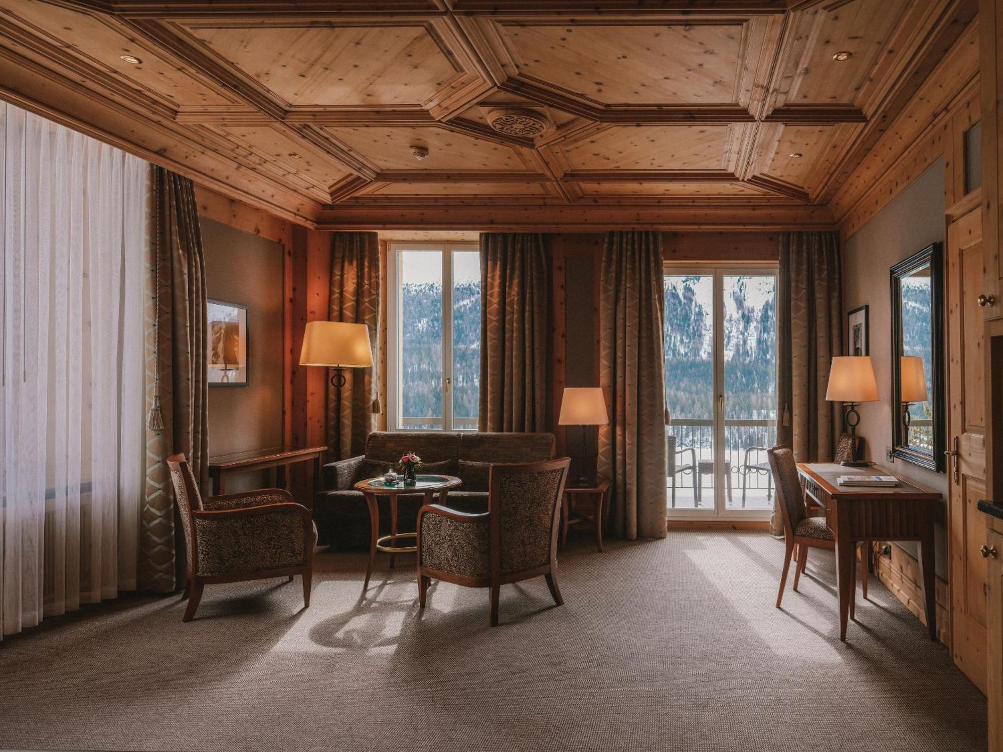 Kulm Hotel São Moritz Exterior foto