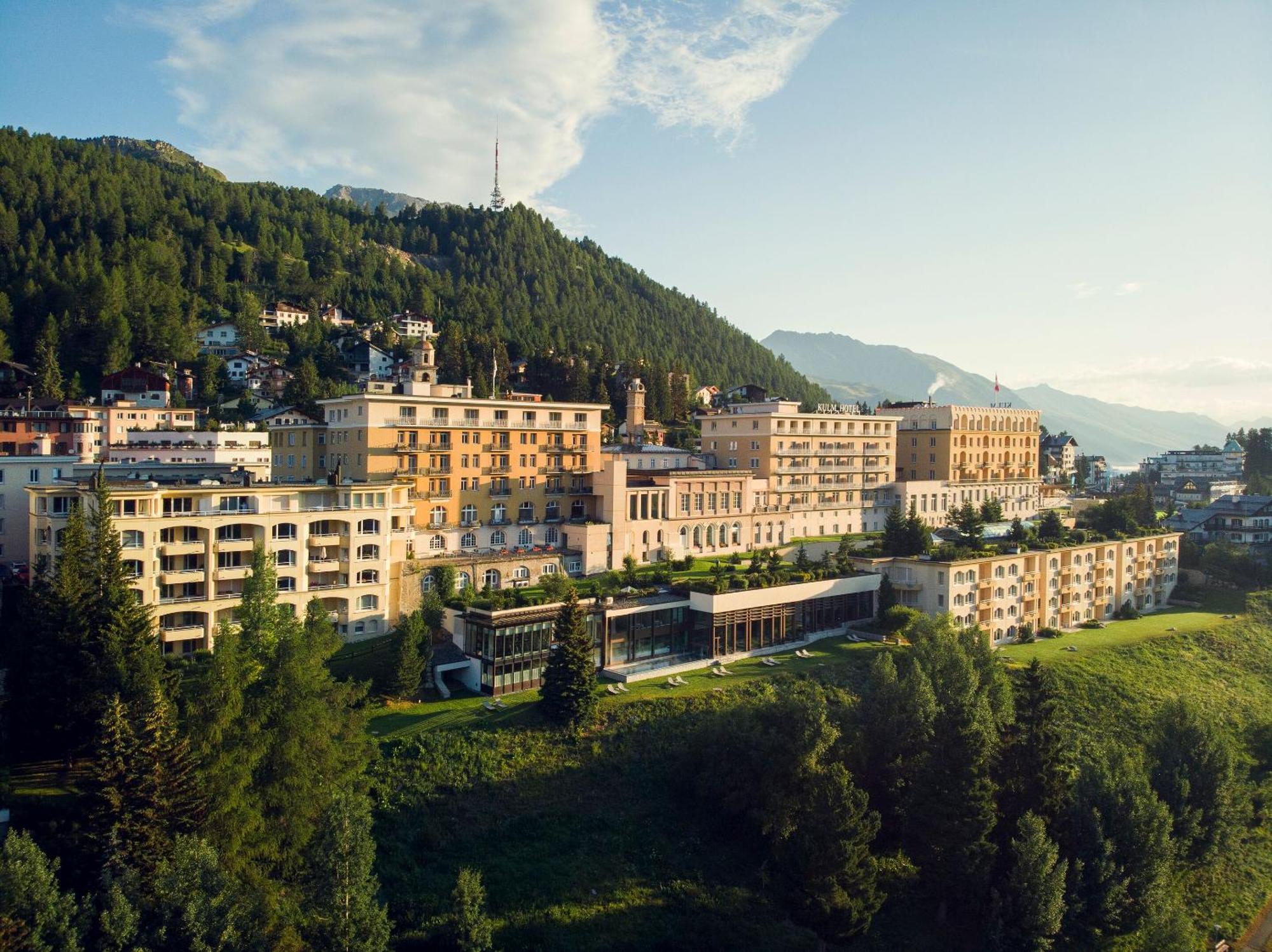 Kulm Hotel São Moritz Exterior foto